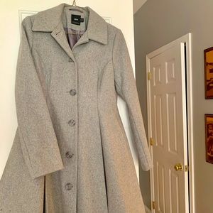 ASOS wool maternity swing coat size 4